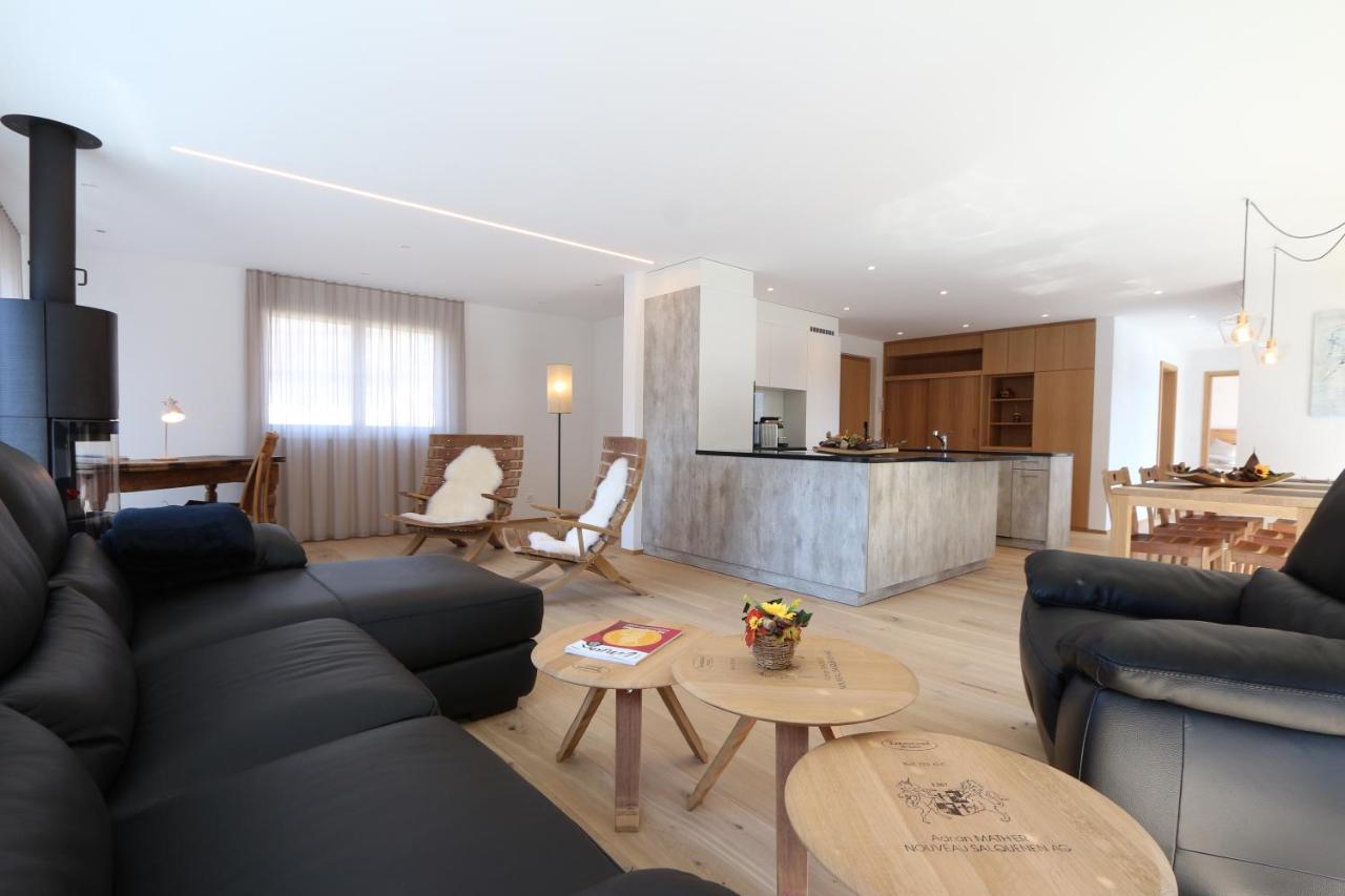 Bnb Vino Veritas Salgesch Exteriér fotografie
