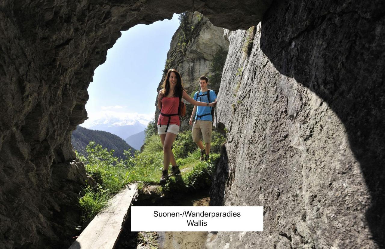 Bnb Vino Veritas Salgesch Exteriér fotografie