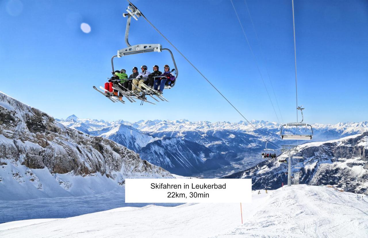 Bnb Vino Veritas Salgesch Exteriér fotografie