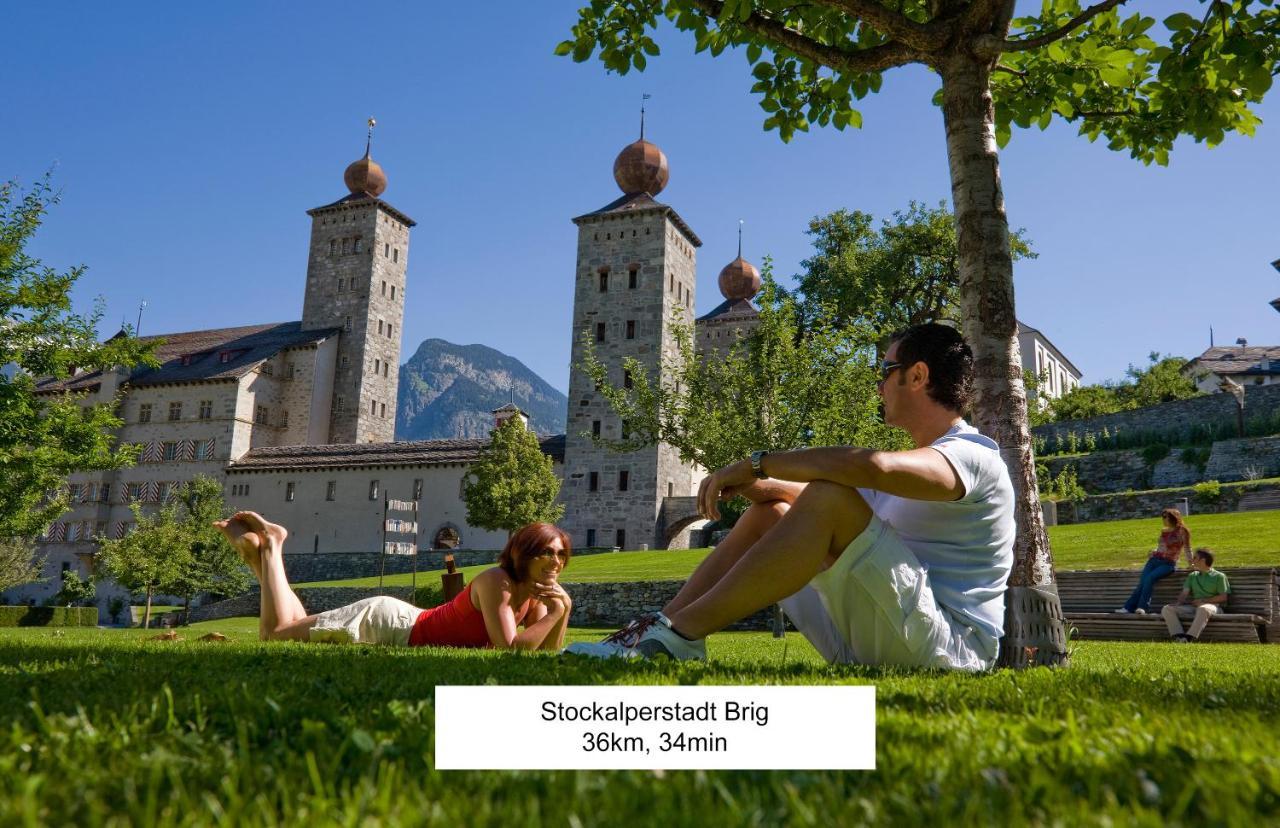 Bnb Vino Veritas Salgesch Exteriér fotografie
